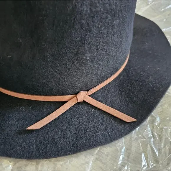 NWT Brixton Black Valley Fedora - Picture 5 of 7